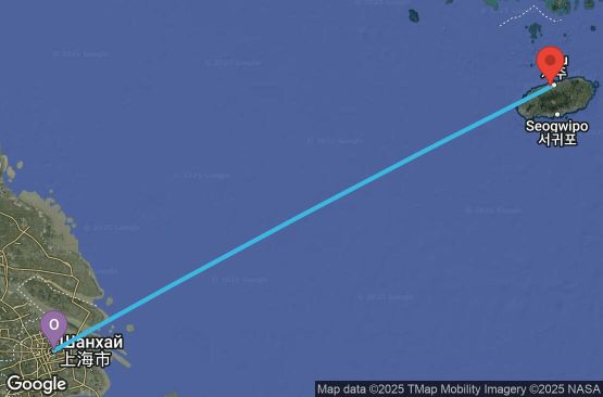 Маршрут на круиз 3 дни Китай, Южна Корея - UX4T