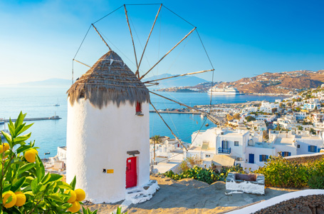 7 дни Егейско синьо