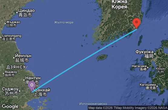 Маршрут на круиз 4 дни Китай, Южна Корея - SC04I854