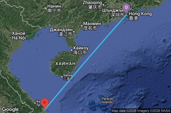 Маршрут на круиз 4 дни Хонконг, Виетнам - SC04I860