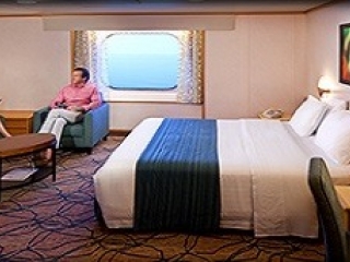 Описание на каюта Ocean View Stateroom - категория 6N на круизен кораб VISION Of The Seas  – обзавеждане, площ