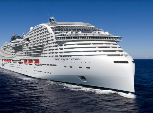 Круизен кораб MSC World Europa на MSC Cruises