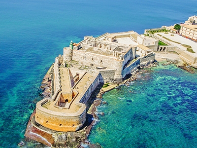 Описание и снимки на пристанище Сиракуза (Сицилия), Италия от круизен маршрут