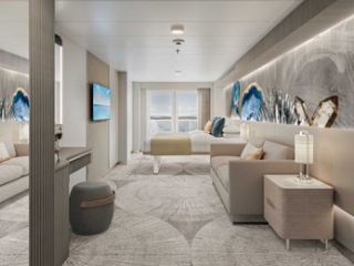 Описание на каюта Семеен апартамент - M4 на круизен кораб Norwegian Viva – обзавеждане, площ