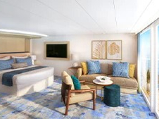 Описание на каюта Grand Suite with Balcony - GS на круизен кораб Icon of the Seas – обзавеждане, площ