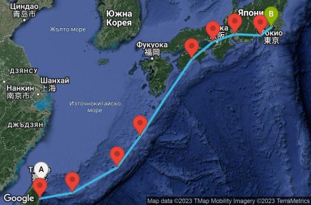 Маршрут на круиз 10 дни Япония - SKAS10CNNKEETOK