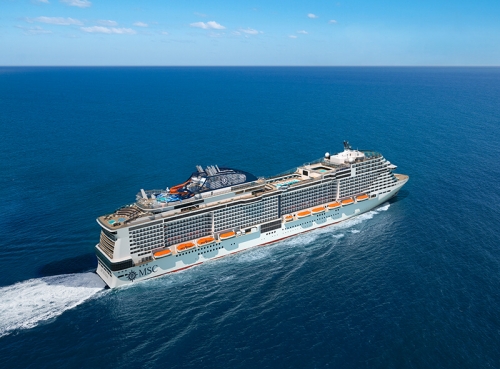 Круизен кораб MSC Bellissima на MSC Cruises