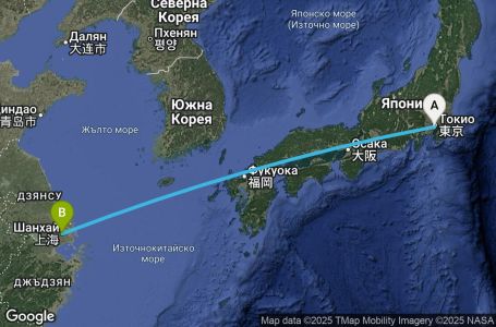 Маршрут на круиз 3 дни Япония, Китай - UYJ0