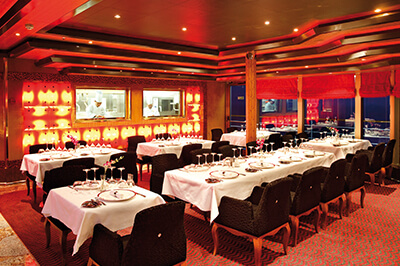 Costa Deliziosa ресторанти на борда