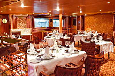 Costa Pacifica ресторанти на борда
